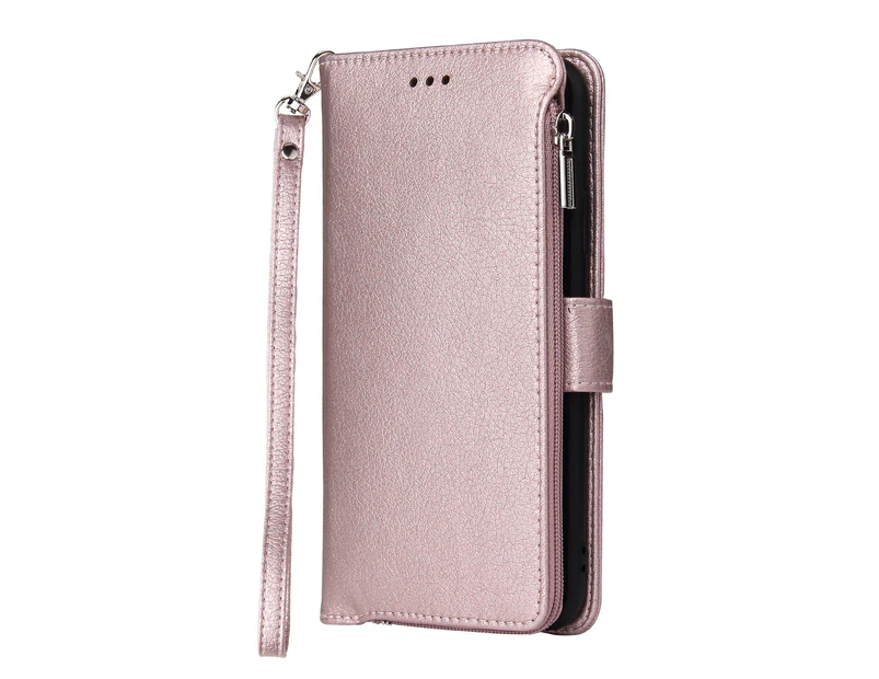 ZHIY Phone Cases iPhone 7/8/SE2 Wallet Case with Card Holder - Rose Gold