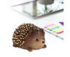 Animal Simulation Hedgehog Educational Model Doll Kid Gift Desktop Ornament Toy-A