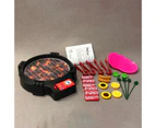 High Simulated Barbecue Stove Toy Colorful Interactive Dollhouse BBQ Stove Toy for Child-1 Set