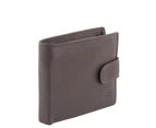 Full Grain Soft Leather RFID Protected Wallet 15 Cards - Brown