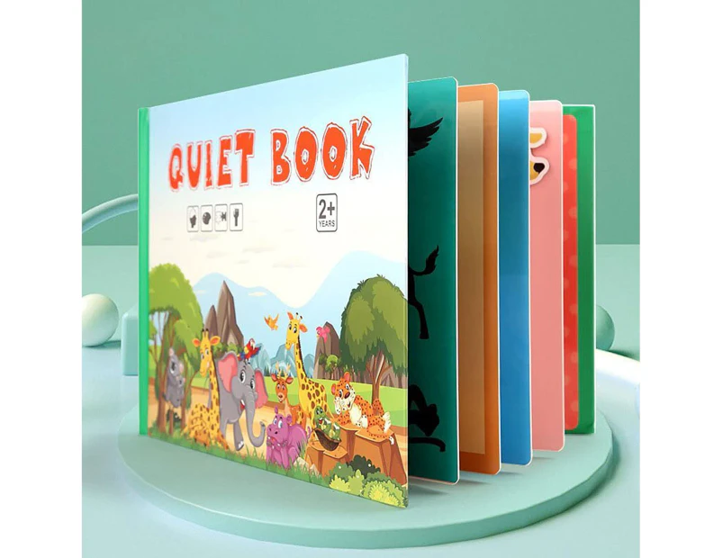 Quiet Book for Toddlers, Montessori Interactive Toys Busy Book for Kids Develop Learning Skills -Number Theme