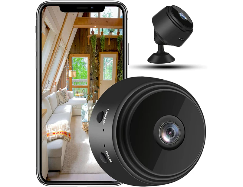 Mini 1080P Security Camera Indoor and Outdoor Security Wireless Monitoring
