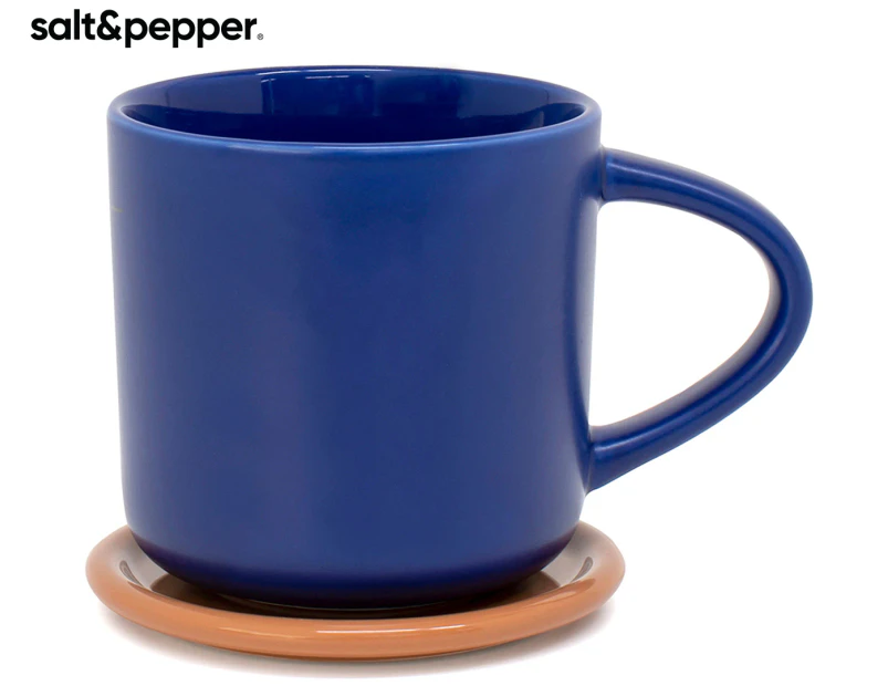 Salt & Pepper 350mL Oleta Mug4Me Set - Cobalt