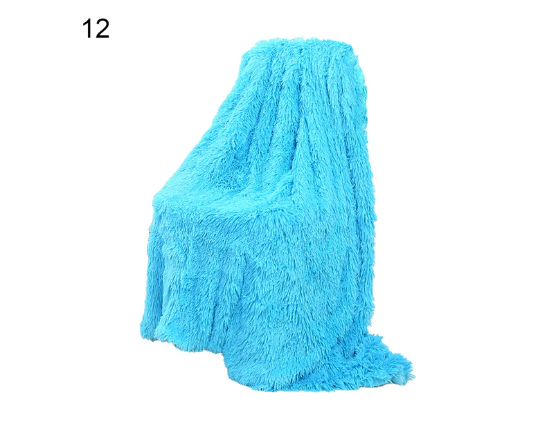 Throw Blankets Shaggy Chic Accent Vintage Large Plush Fluffy Faux Fur Blanket for Home