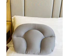Sleeping Pillow Ergonomic Design Memory Foam Head Support Massage Cushion Pillow Health Supplies for Home-Light Grey