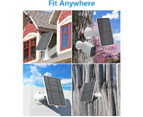 5V 4W Eufy Solar Panels for Wireless Outdoor Security Camera Micro USB & Type-C Port
