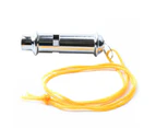 High Frequency Stainless Steel Whistle Pet Dog Training Aid Tools with Lanyard