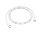 Apple USB-C to USB-C Charge Cable (1m) for iPad / MacBook - White