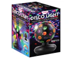 Landmark 16cm Revolving Disco Ball Light - Black/Multi