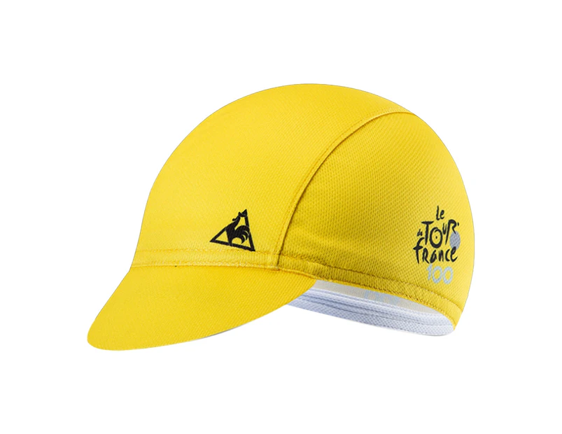 Quick-Dry Anti-UV Breathable Outdoor Sports Hat Cap Cycling Running Equipment-Yellow Polyester