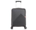 Kate Hill 4-Piece Hardside Spinner Luggage/Suitcase Set - Black