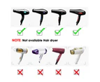Collapsible Silicone Hair Dryer Diffuser - Travel and Easy Storage