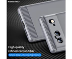 Compatible with Google Pixel 6 Case, Soft TPU Cover Shockproof Anti-Fingerprint Phone Case and Anti-Scratch Protection Cover for Google Pixel 6 5G Phone