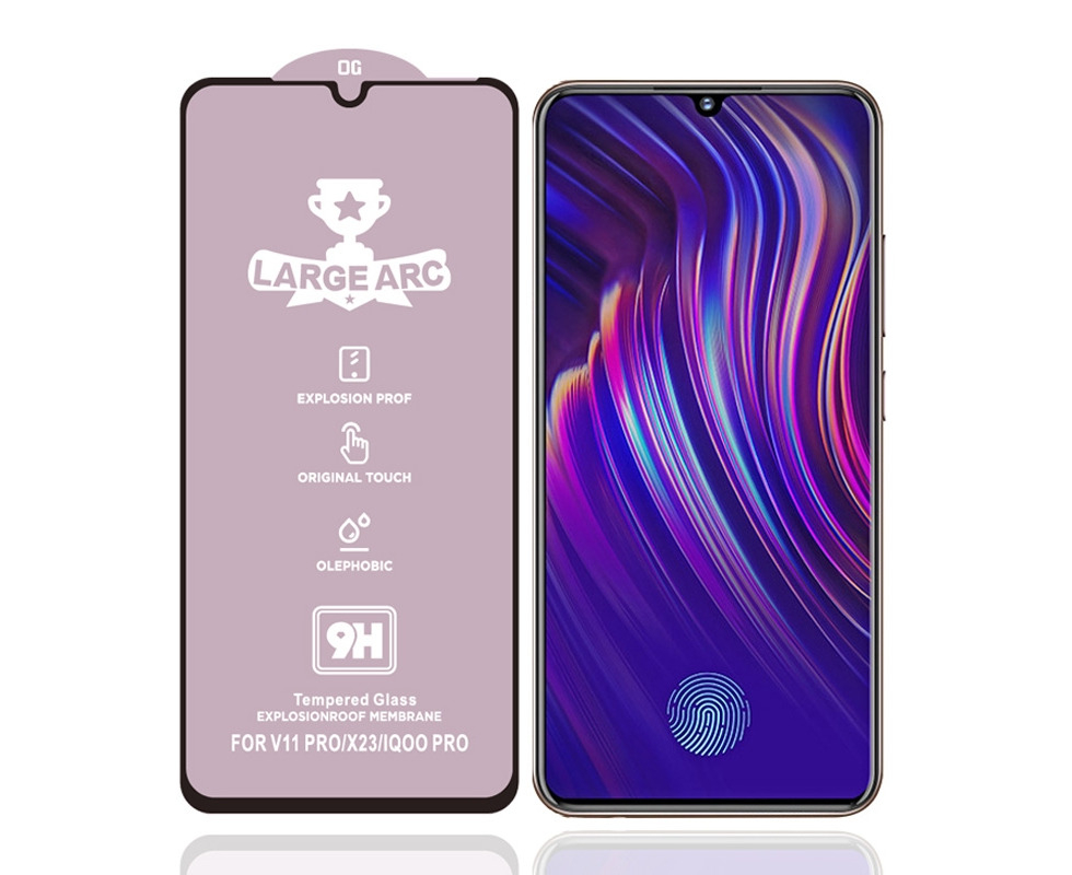 For Vivo V11 / V11 Pro 9H HD Large Arc High Alumina Full Screen Tempered Glass Film For Vivo V11 / V11 Pro 9H HD Large Arc High Alumina Full Screen Tempered Glass Film