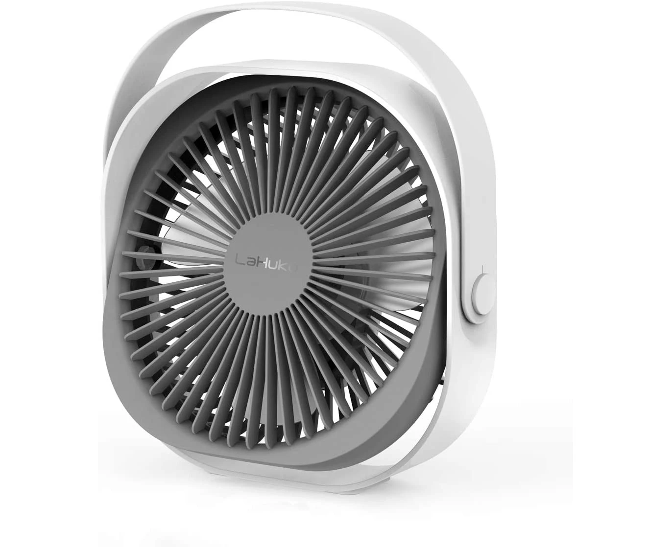 USB Fan, Rechargeable Silent Portable Fan 360 °Adjustable 3 Modes