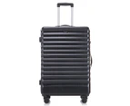 Atlas Riviera 3-Piece Hardside Spinner Luggage/Suitcase Set - Black