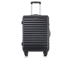 Atlas Riviera 3-Piece Hardside Spinner Luggage/Suitcase Set - Black