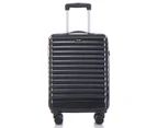 Atlas Riviera 3-Piece Hardside Spinner Luggage/Suitcase Set - Black