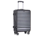 Atlas Riviera 3-Piece Hardside Spinner Luggage/Suitcase Set - Black