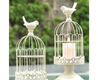 Decorative Bird Cage Candle Holder Vintage Candle Lanterns for Wedding