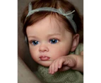 NPK 60CM Completed Doll in Picture Reborn Doll Tutti Toddler Girl Hand Paint Doll with Genesis Paint High Quality 3D skin Doll