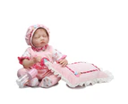 NPK 55cm Silicone reborn baby doll toy like real soft cloth body newborn babies doll bebes reborn girls bonecas birthday gift