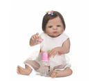 NPK lifelike reborn doll soft real gentle touch boy doll full vinyl silicone popular doll for children Birthday Gift