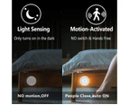 3Packs Motion Sensor Light Indoor,LED Closet Lights,Night Light Battery Powered,Battery Operated Cabinet Light,Wireless Wall Puck Lamp Stick for Stair,Step