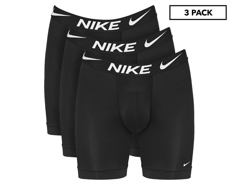 Nike Men's Dri-FIT Essential Micro Long Boxer Briefs 3-Pack