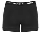 Nike Men's Dri-FIT Essential Cotton Stretch Trunks 3-Pack - Black