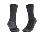 6 Pairs Sports Socks Breathable Foot Protection Thickening Warm Mid-Tube Socks Outdoor Work Socks for Women And Men-Grey