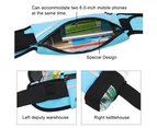 Multi-Function Unisex Running Exercise Storage Pouch Bag Sports Waist Fanny Pack-Green