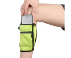 Outdoor Running Sports Invisible Breathable Mobile Phone Storage Pouch Leg Bag-Black