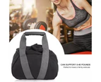 Weightlifting Sandbag Heavy Sand Bag Strength Training Body Fitness Equipment-Black