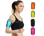 Multi-function Outdoor Running Phone Holder Arm Bag Sport Training Accessory-Orange