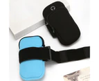 Multi-function Outdoor Running Phone Holder Arm Bag Sport Training Accessory-Lake Blue
