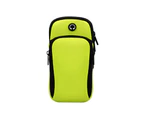 Multi-function Outdoor Running Phone Holder Arm Bag Sport Training Accessory-Green
