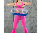 Aqua Bag Good Sealing Enhance Muscle Side Handle Portable Aqua Fitness Bag Training Equipment for Home Use-Transparent