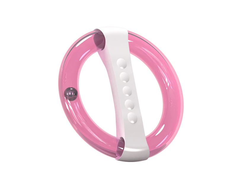 Yoga Circle Non-slip Arm Strength Portable Electronic Wrist Force Gyroscope Fitness Equipment -Pink