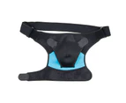 Shoulder Support Adjustable Strap Effective Lightweight Recovery Shoulder Brace for Gym-Blue