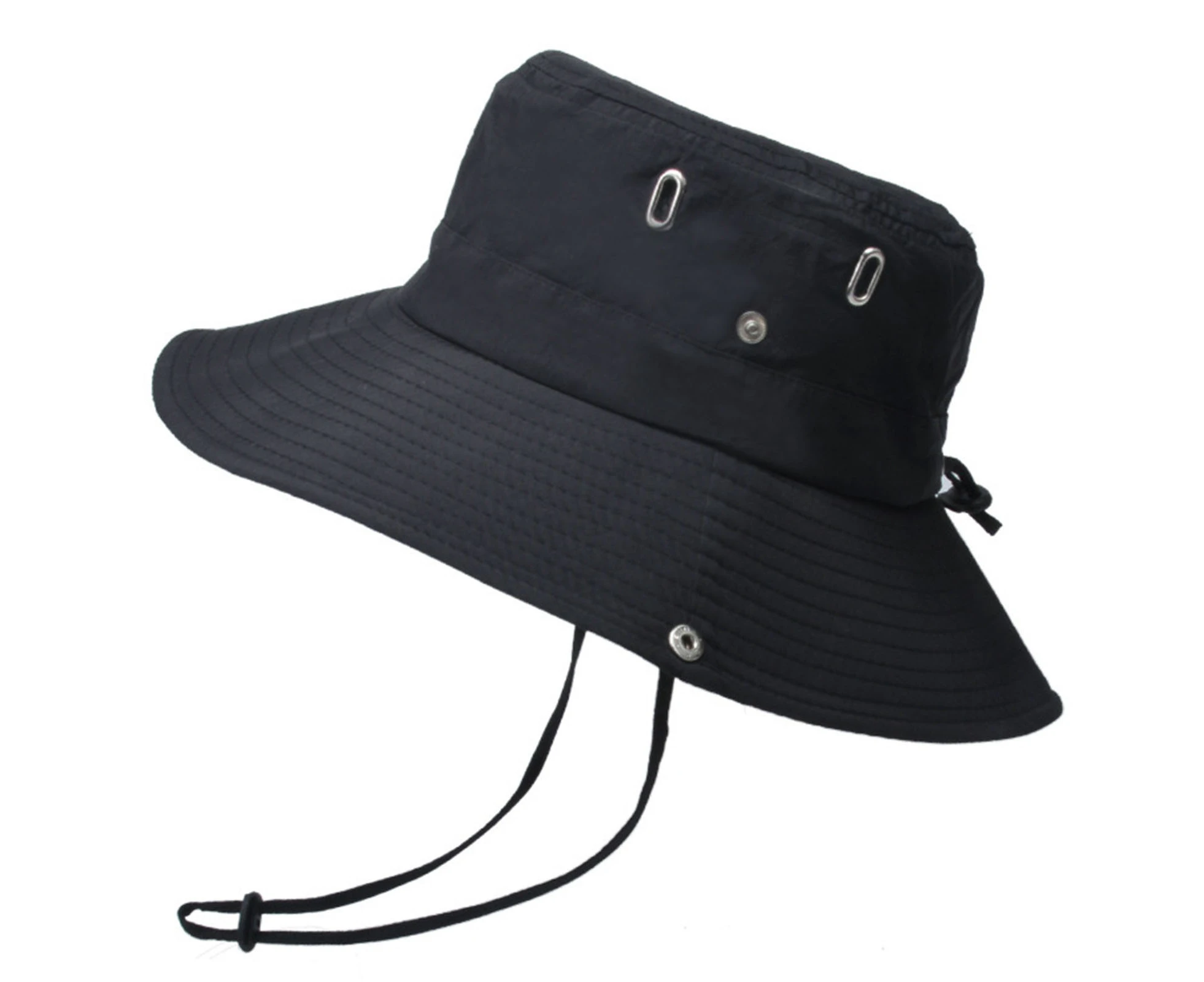 Summer Fisherman Hat Casual Hollow Out Bucket Hat Sunshade for