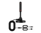 Portable Indoor/Outdoor TV Aerial with Magnetic Base,Digital Antenna