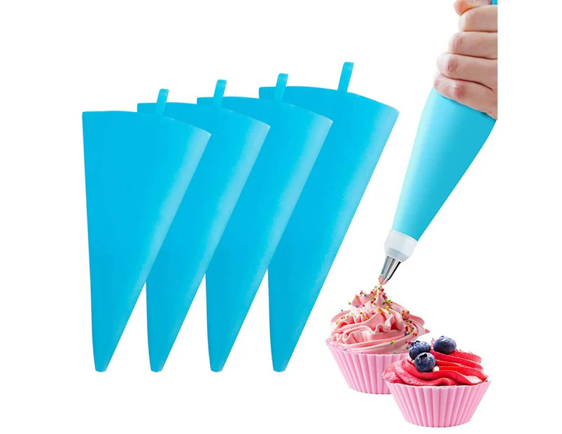 Walbest Silicone Pastry Bag, 3 Sizes Reusable Icing Piping Bag Baking  Cookie Cake Decorating Pastry Bag - Walmart.com