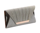 Glitter Clutch Purses for Women Evening Bags &Clutches Flap Envelope - Gold