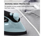 Youngshion 3 In 1 Thickened Padding Ironing Board Cover with Protective Mesh Cloth and 4 Fasteners for Standard and Large Size Boards