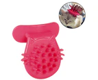 PWLXYYMYCat Brush Shedding Grooming, Soft Massage Cat Tongue Brush, Licking Your Cat Like a Mama Cat to Comfort, Surprise Pet Gifts Cat interaction-Red