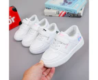 Children's Skate Shoes Girls 2022 New Autumn Casual Non-slip Waterproof Boys White Shoes Students Soft-soled Sneakers Shoes