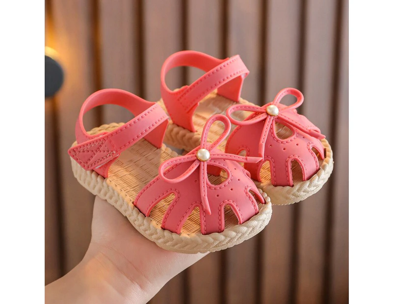 Girls' Sandals 2021 New Fashion Princess Summer Soft Soled Antiskid Casual Beach Shoes Baotou Little Girl SandalsToddlerSandals