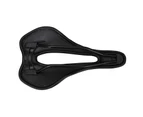 BALUGOE Bike Seat Shock Absorbing Breathable Bike Supplies Waterproof Surface Replacement Bicycle Saddle for Racing Black Red