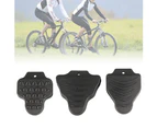 1 Pair Bicycle Rubber Pedal Cleat Covers for Shimano SPD-SL/LOOK KEO/LOOK Delta for H-Delta